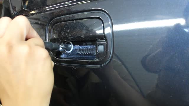 リューターとミニバフで研磨