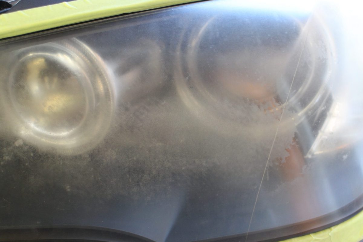 BMW Ｘ５　ヘッドライトコーティング