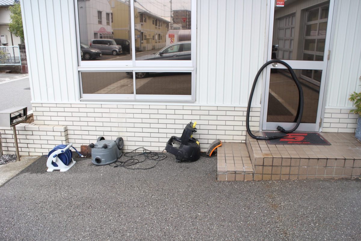 掃除道具も掃除が必要