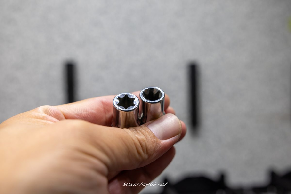 Ｅ型トルクスソケット